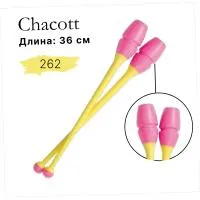 Булавы Chacott 36 см 262 Pink Canary (розово-канареечные)