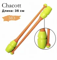 Булавы Chacott 36 см 383 Yellow Orange (желто-оранжевые)