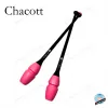 Булавы Chacott 45,5 см 209 Pink Black (розово-чёрные) - фото