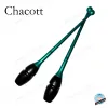 Булавы Chacott Hi-grip 41 см 137 Emerald Green (Эмеральд зеленые) - фото